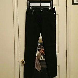 Black skinny leg jean